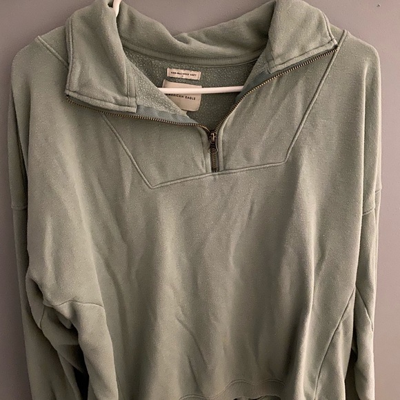 Sage Green American Eagle Sweatshirt 